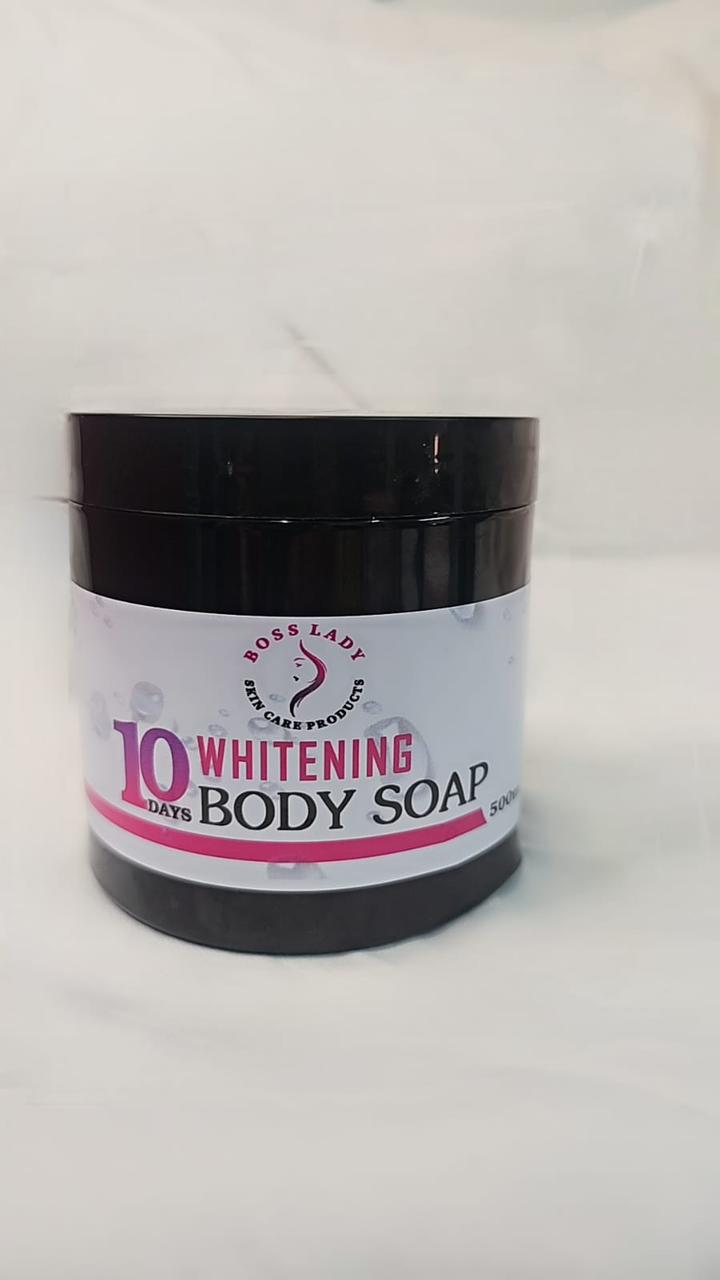 10 DAYS BODY SOAP SUPER WHITENING AND REPAIR BLACK SOAP