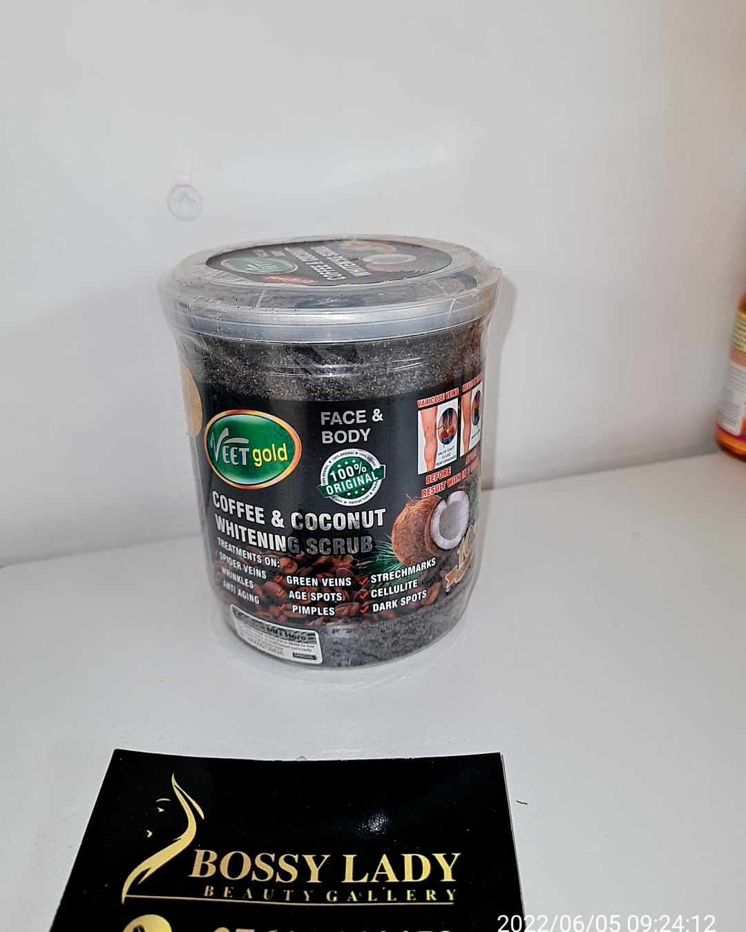 COFFEE BODY SCRUB EFFECTS FOR GREEN VEIN