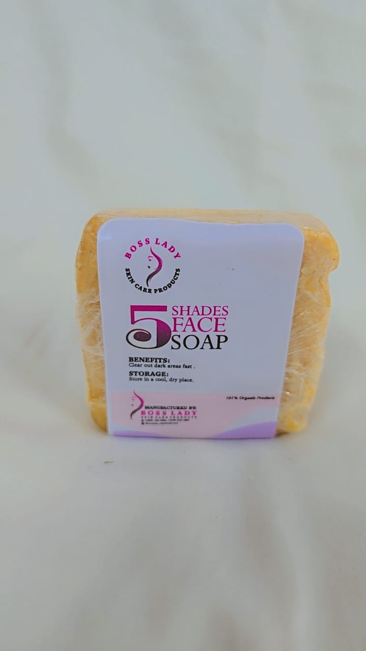 5 SHADES FACE SOAP